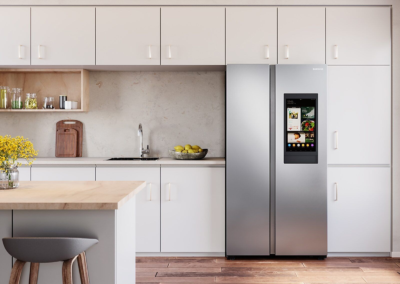 Discover the perfect blend of style and functionality with our Side-by-Side Refrigerator, designed to enhance your kitchen with its contemporary look and advanced features. This model offers convenient access to both fresh and frozen foods, thanks to its split design with the refrigerator on one side and the freezer on the other.